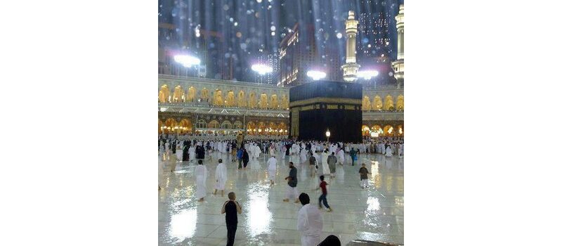 makkah rain