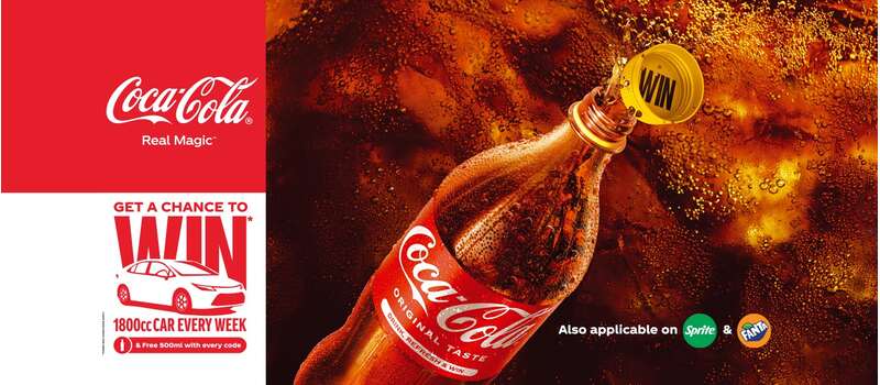 coca cola lucky draw