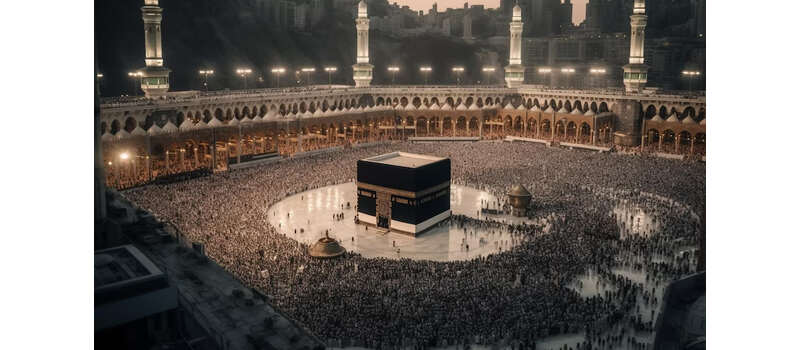 Why is the cover of the Kaaba raised 3 meters above the ground before Hajj?,hajj,hajj 2024,hajj 1445