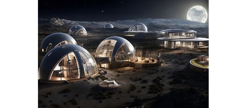 nasa plans to build houses on moon