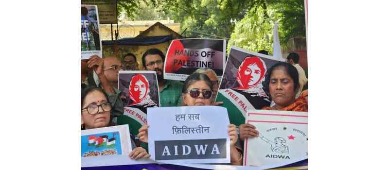 indian support palestine