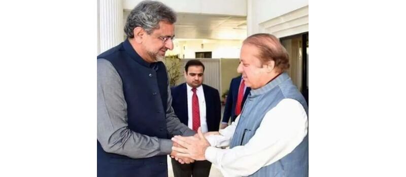 shahid khakan abbasi give statement in favour of khan