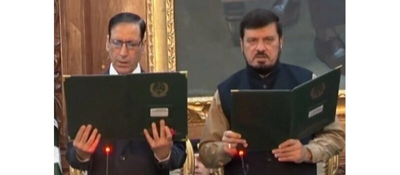 Justice (retd) Arshad Hussain Shah sworn in as KP caretaker CM