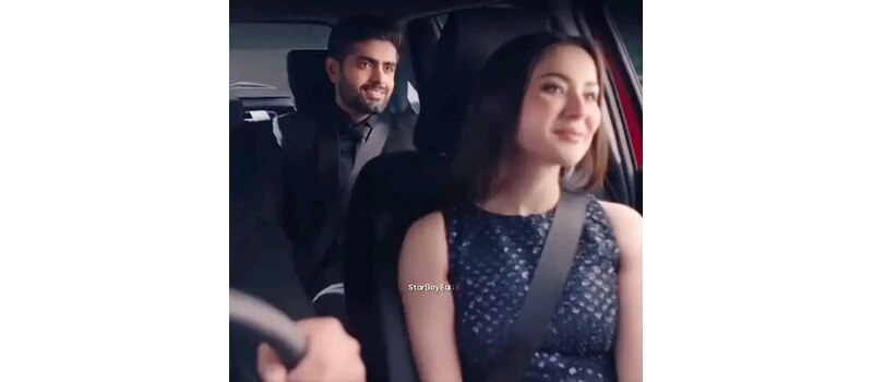 babar azam and hania amir