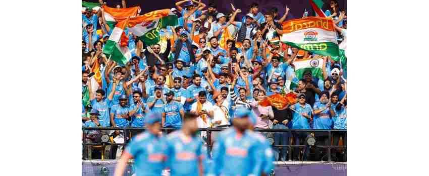 icc world cup 23 final crowd