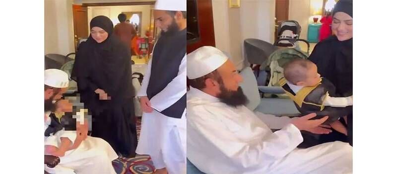 tariq jameel meets maulana tariq jameel