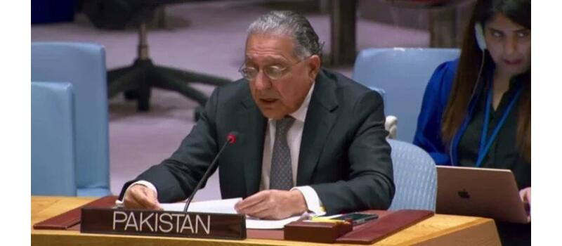 in united nation muneer akram statement related to palestine