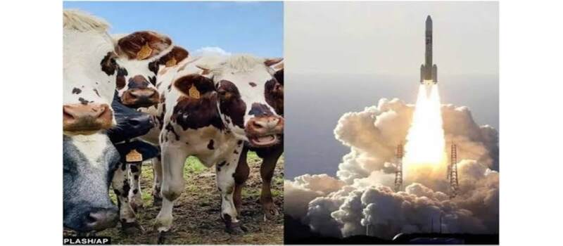 japan tested a rocket who runs with cow dung